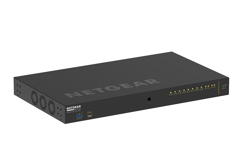取寄 NETGEAR GSM4212UX-100AJS Ultra90 PoE++対応(720W) 1G×10 SFP+×2 フルマネージスイッチ
