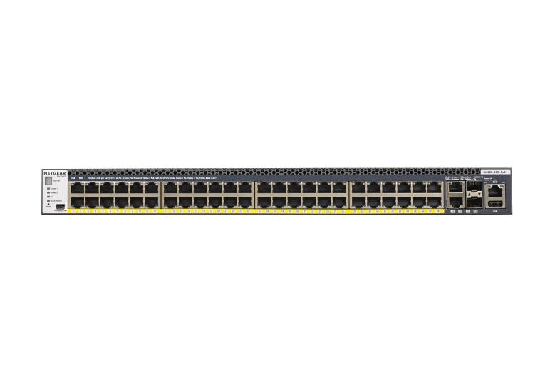 取寄 NETGEAR GSM4352PA-100AJS GSM4352PA M4300-52G-PoE+ 1Gx48(PoE+)480W + 10GBASE-T x2 +SFP+ x2