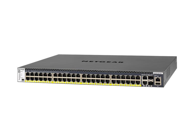 取寄 NETGEAR GSM4352PA-100AJS GSM4352PA M4300-52G-PoE+ 1Gx48(PoE+)480W + 10GBASE-T x2 +SFP+ x2