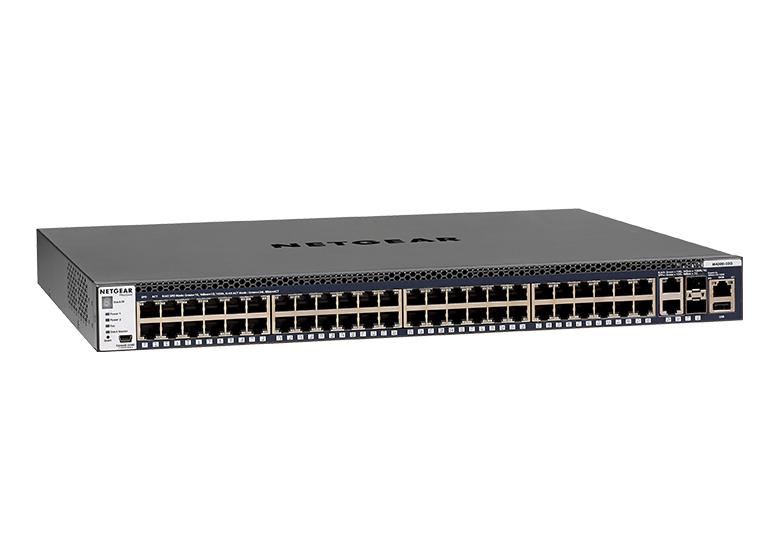 取寄 NETGEAR GSM4352S-100AJS GSM4352S M4300-52G 1G 48ポート + 10GBASE-T x2 + SFP+ x2