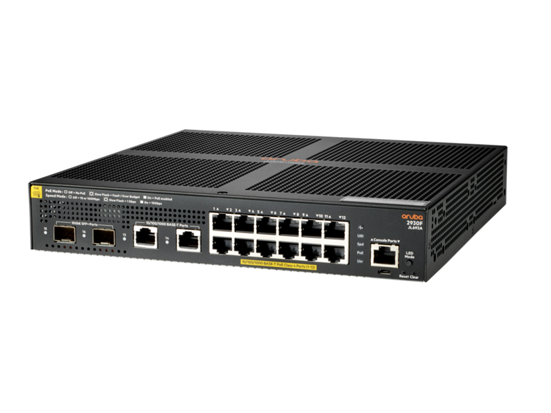 ！在庫限定特価！新品 HPE Aruba JL693A#ACF 2930F 12G PoE+ Switch