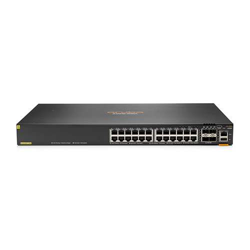 !在庫限定特価!新品 HPE Aruba JL725A#ACF 6200F 24G CL4 4SFP+370W Swch JP en 1Gx24ポート SFP+4ポート PoE対応