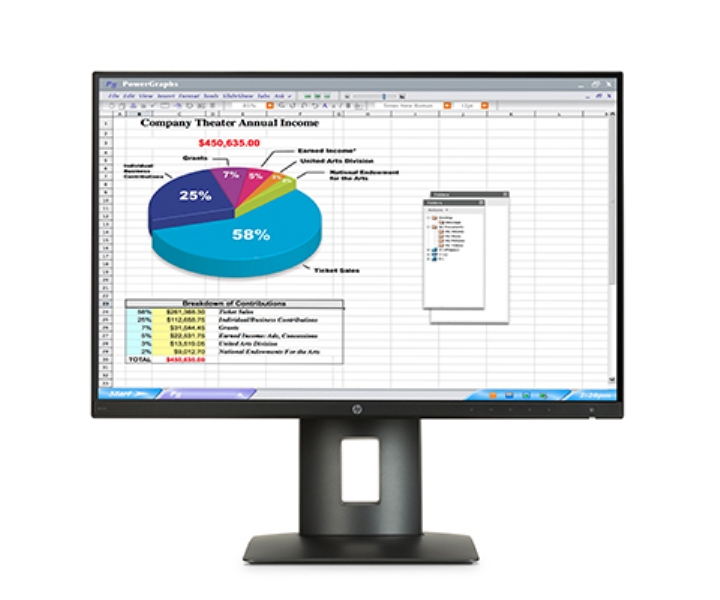 中古 HP Z24n K7B99A4#ABJ プロフェッショナル液晶モニタ