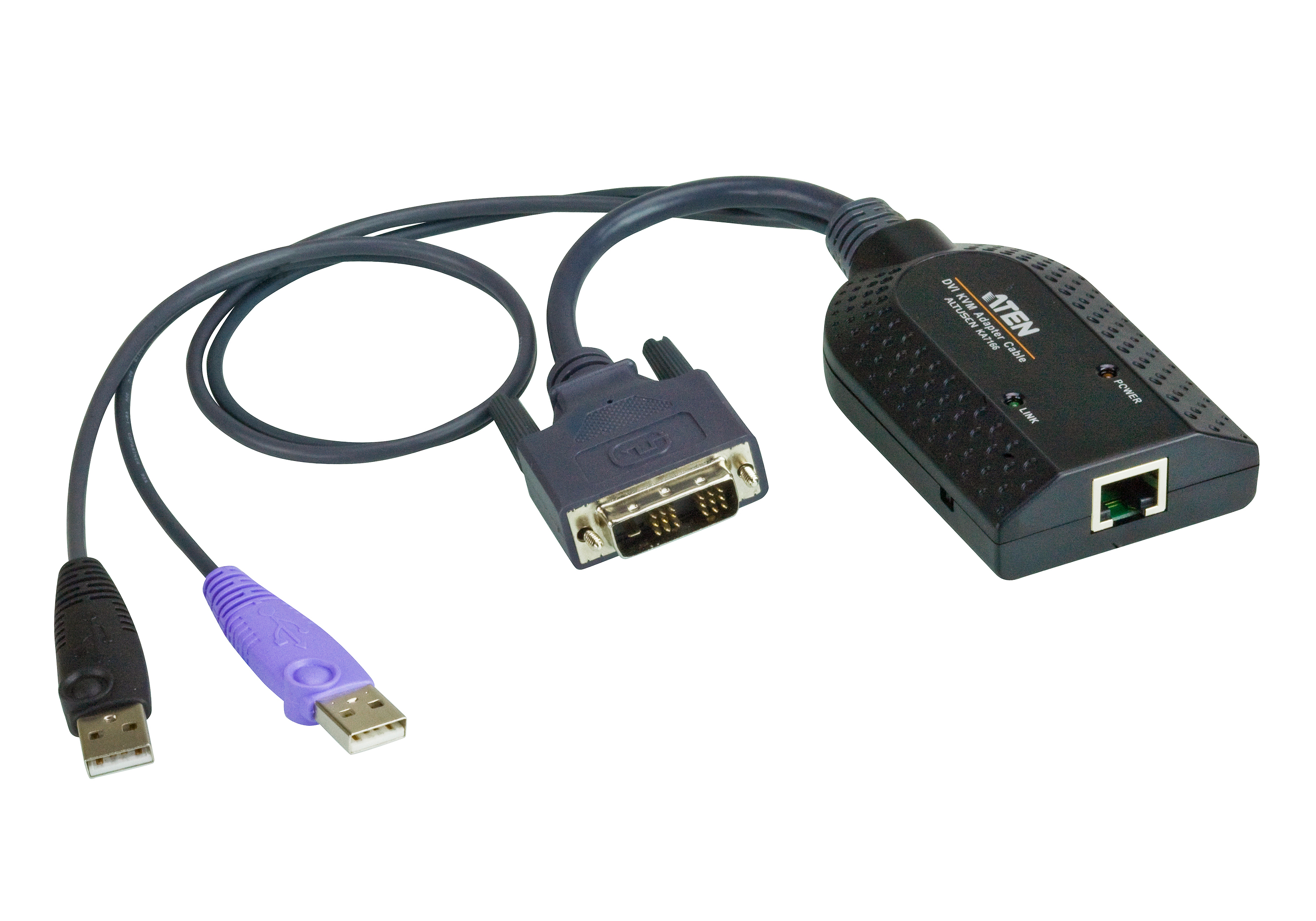 取寄 ATEN KA7166 スマートカードリーダー対応 DVI・USBコンピューターモジュール