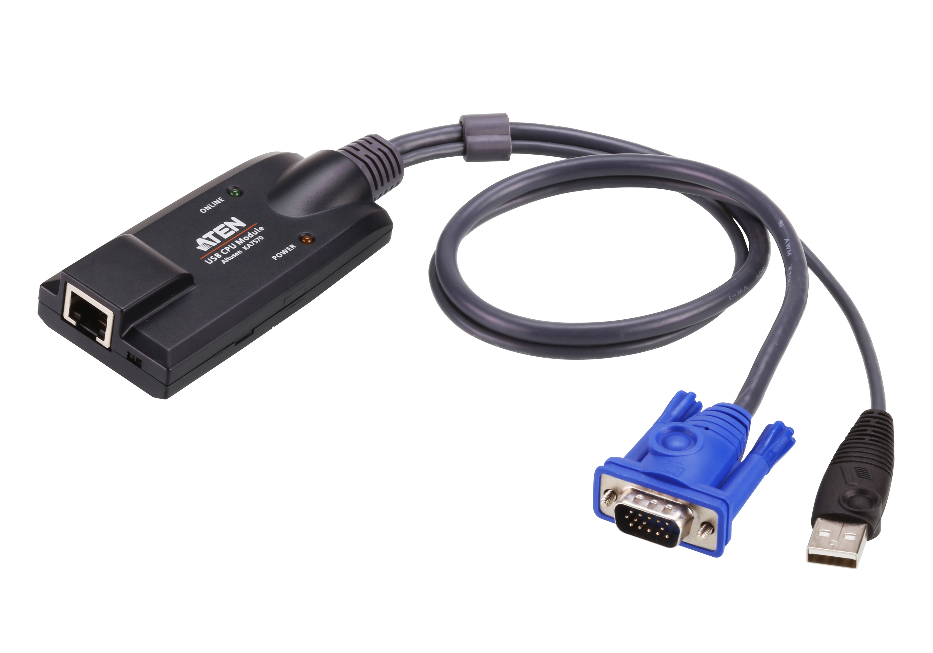 取寄 ATEN KA7570 マトリックスKVMスイッチ用コンピューターモジュール USBタイプ