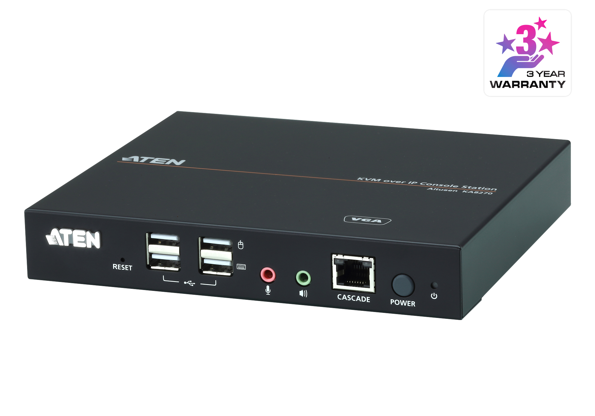取寄 ATEN KA8270 KVM over IP コンソールステーション VGA