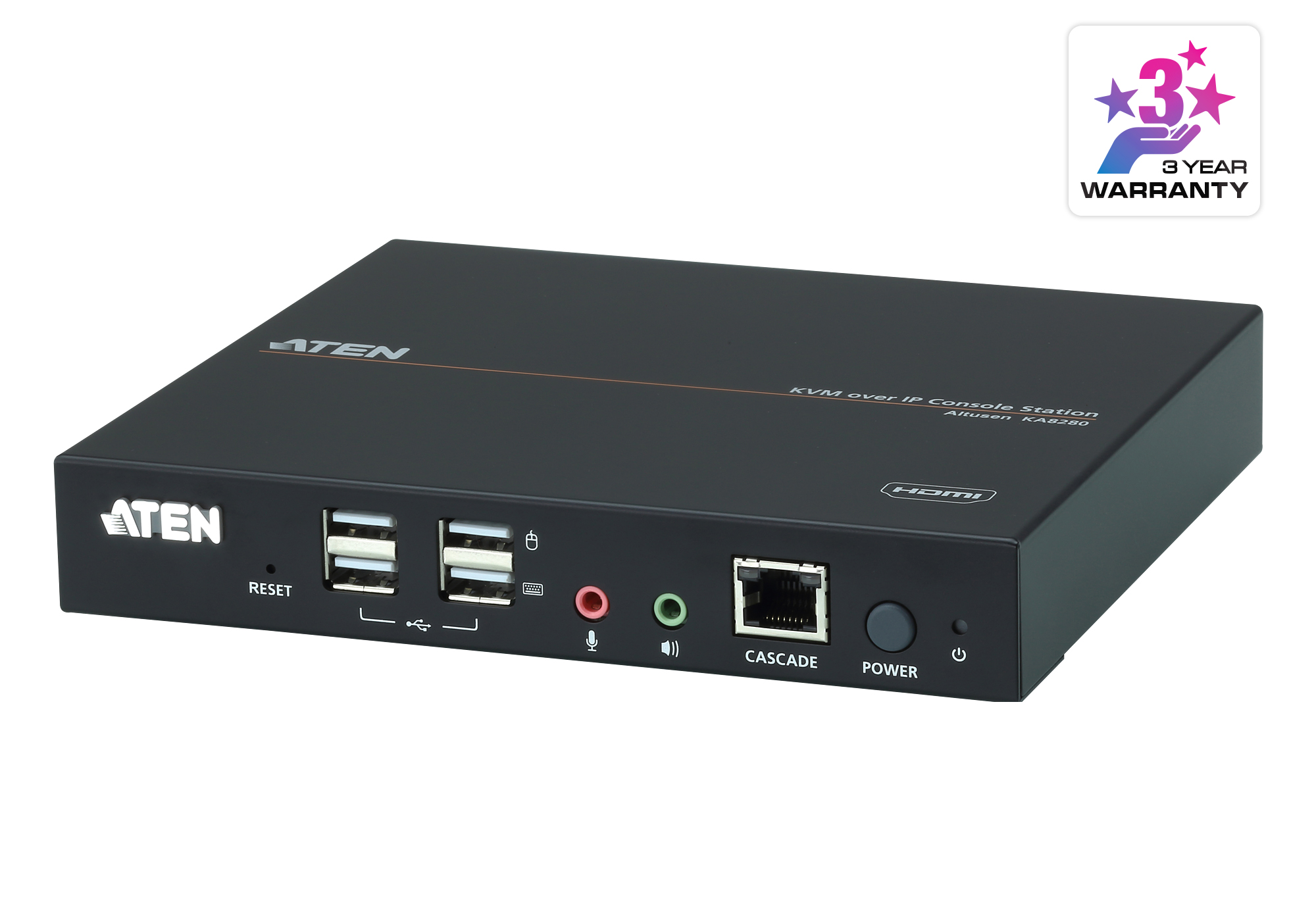 取寄 ATEN KA8280 KVM over IP コンソールステーション HDMI