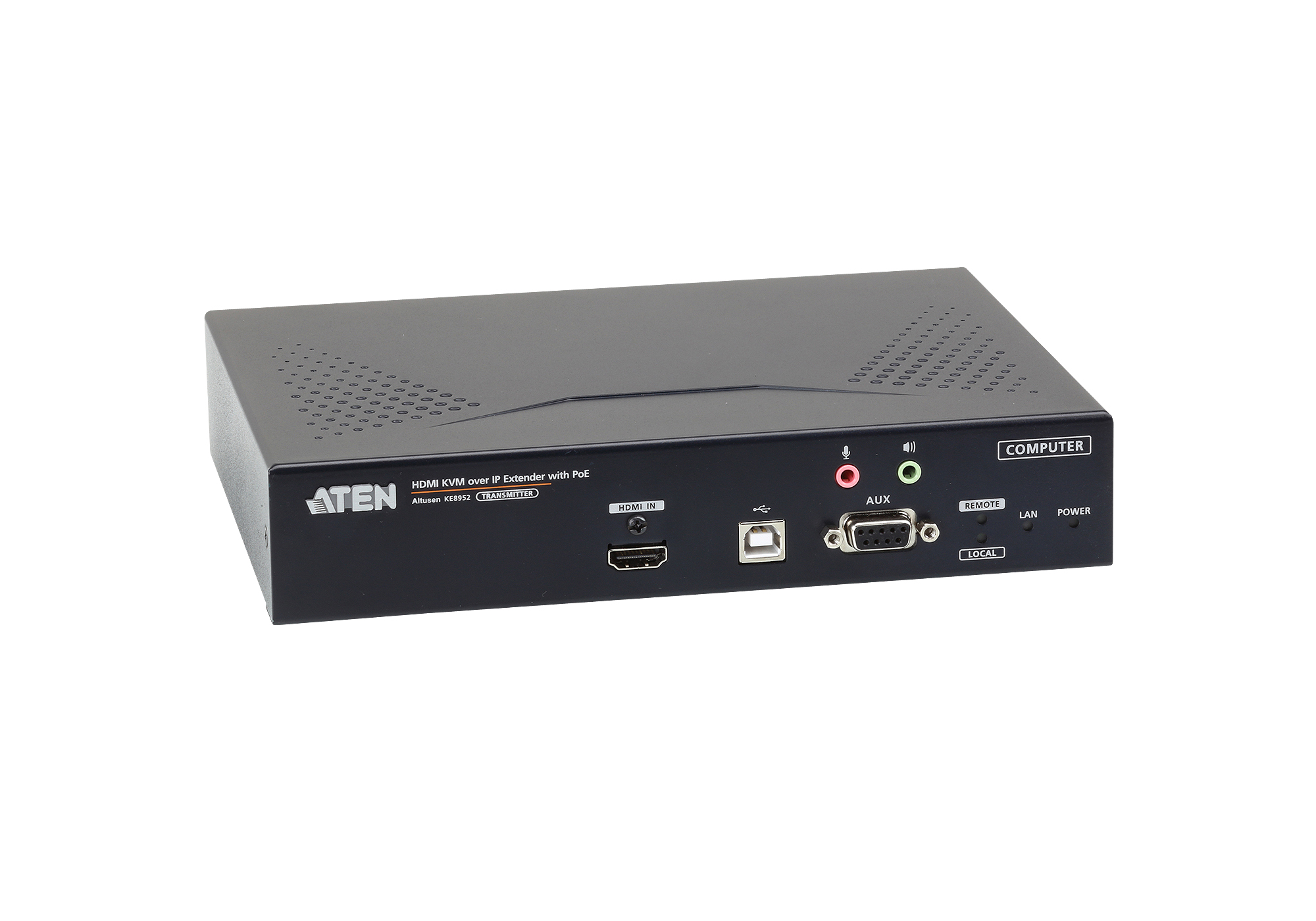 取寄 ATEN KE8952T HDMIシングルディスプレイIP-KVMエクステンダー　PoE対応トランスッター