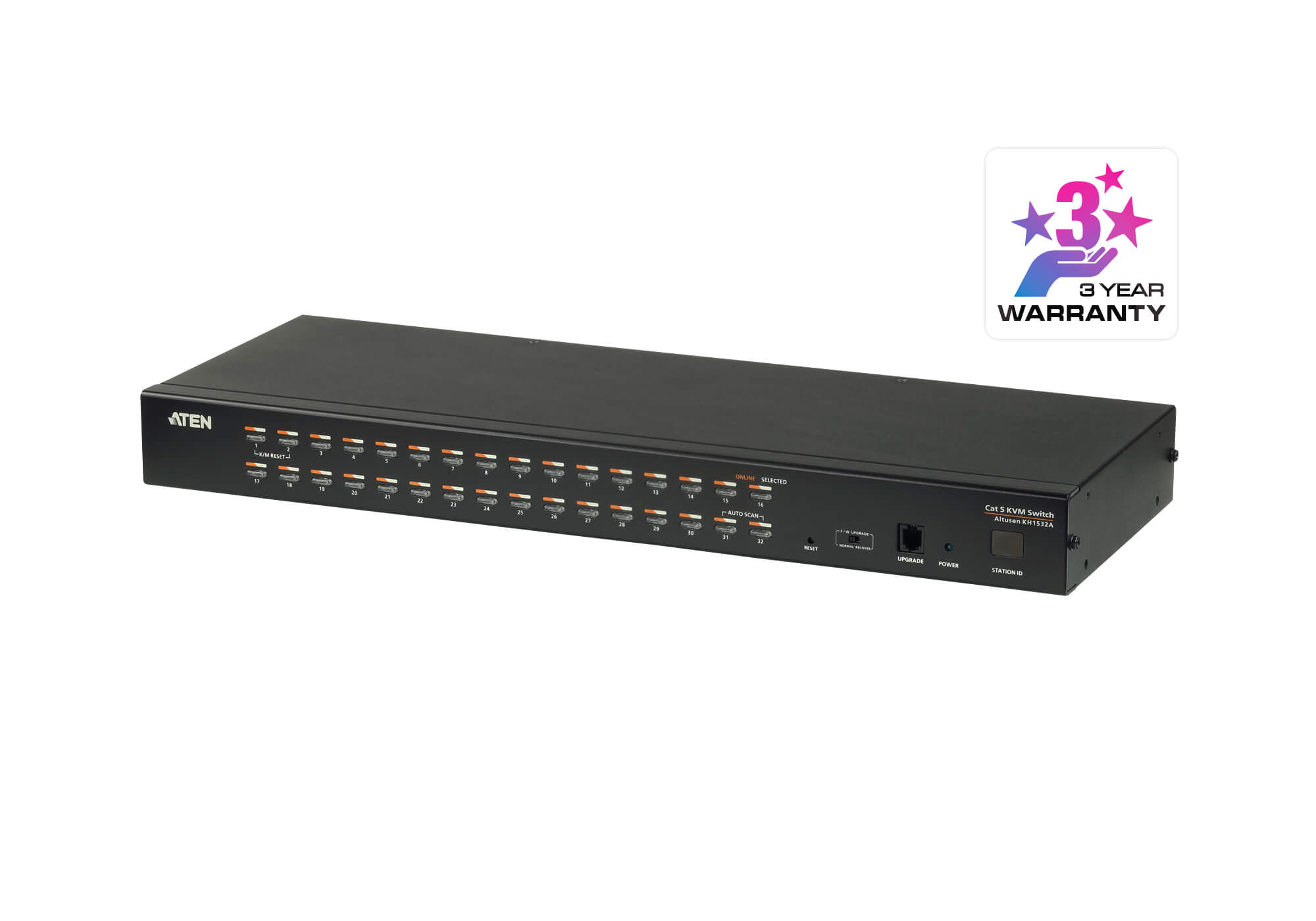 取寄 ATEN KH1532A Cat5タイプ 32ポート KVMスイッチ