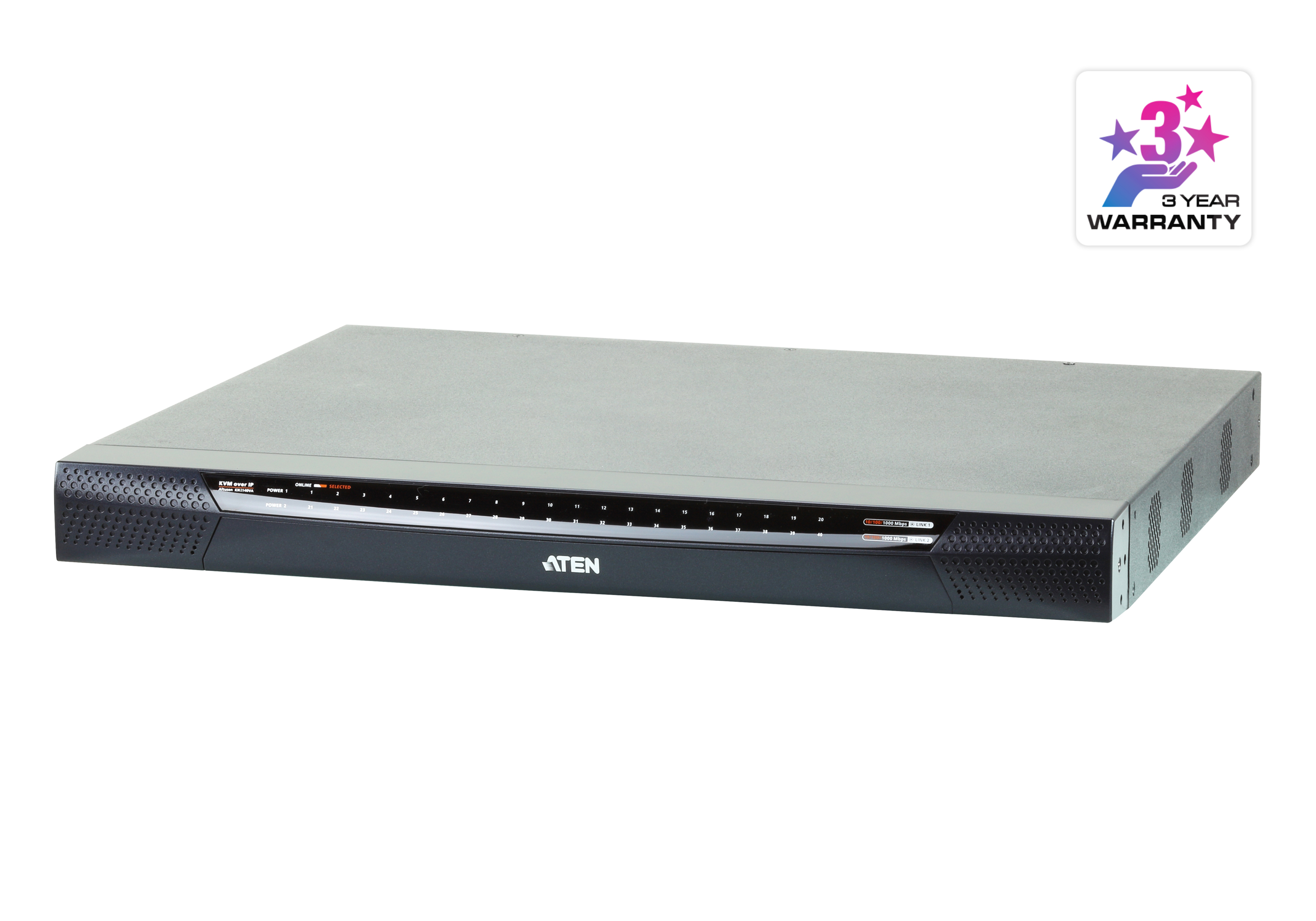 取寄 ATEN KN2140VA 2ユーザー 40ポート Over IP KVMスイッチ バーチャルメディア対応