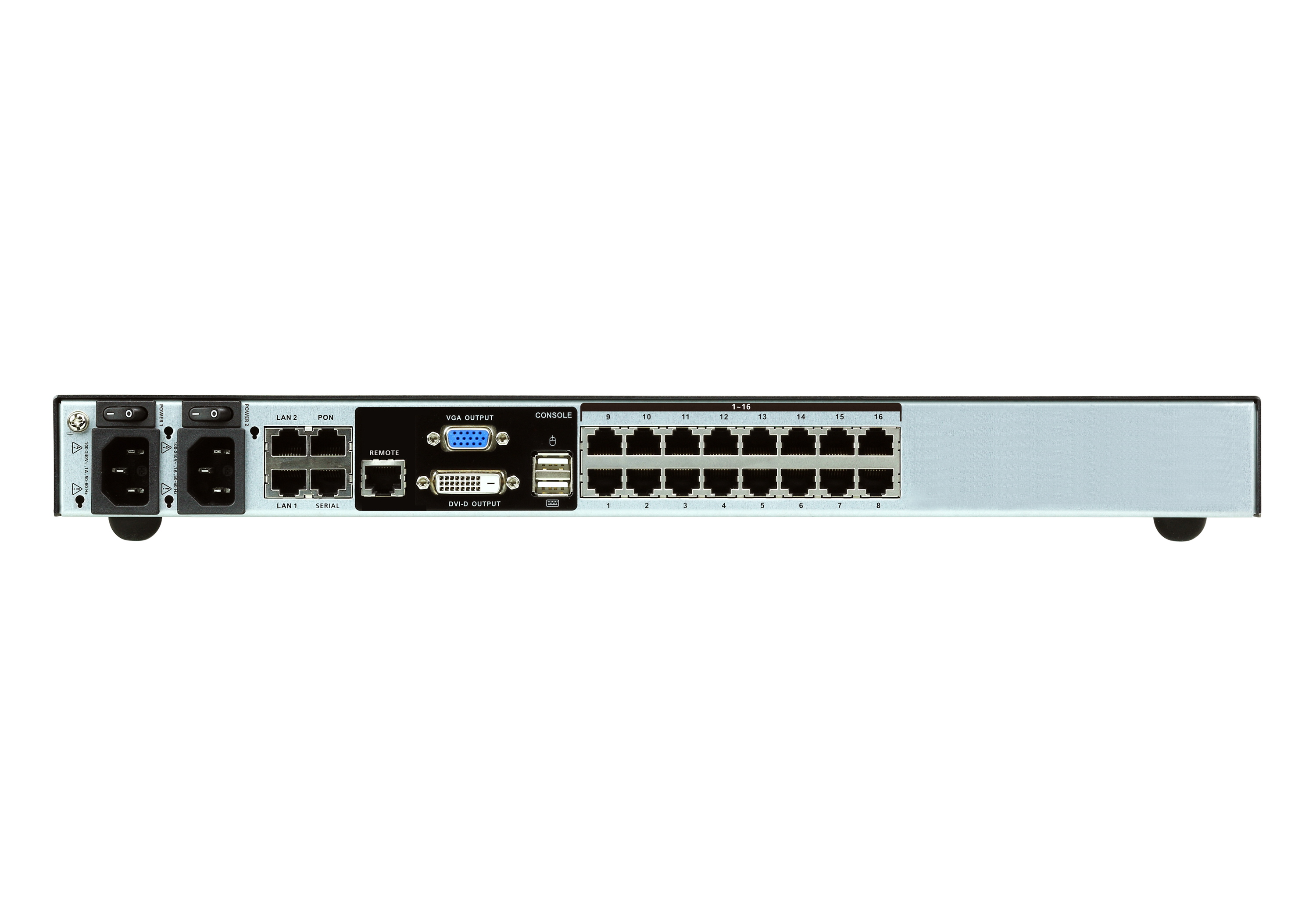 取寄 ATEN KN4116VA 4ユーザー 16ポート Over IP KVMスイッチ バーチャルメディア対応