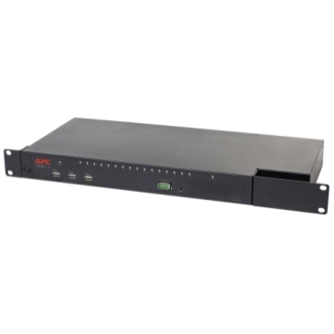 取寄 シュナイダーエレクトリック KVM1116R APC KVM 2G; Digital/IP; 1 Remote/1 Local User; 16 Ports with Virtual Media - FIPS 140-2