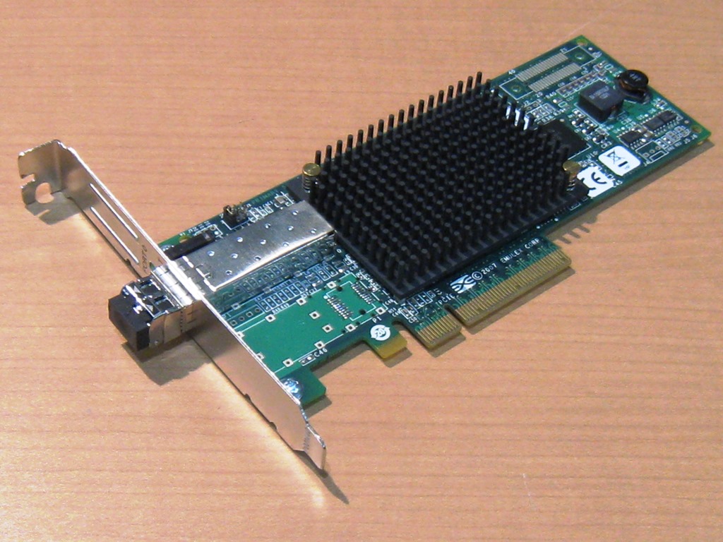 中古 Emulex LPE-12000 PCI-e 8Gb FC 1CH サーバOEM品 ノーマルブラケット型