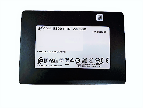 新品 Micron 5300 PRO 7.68TB MTFDDAK7T6TDS-1AW1ZABYY