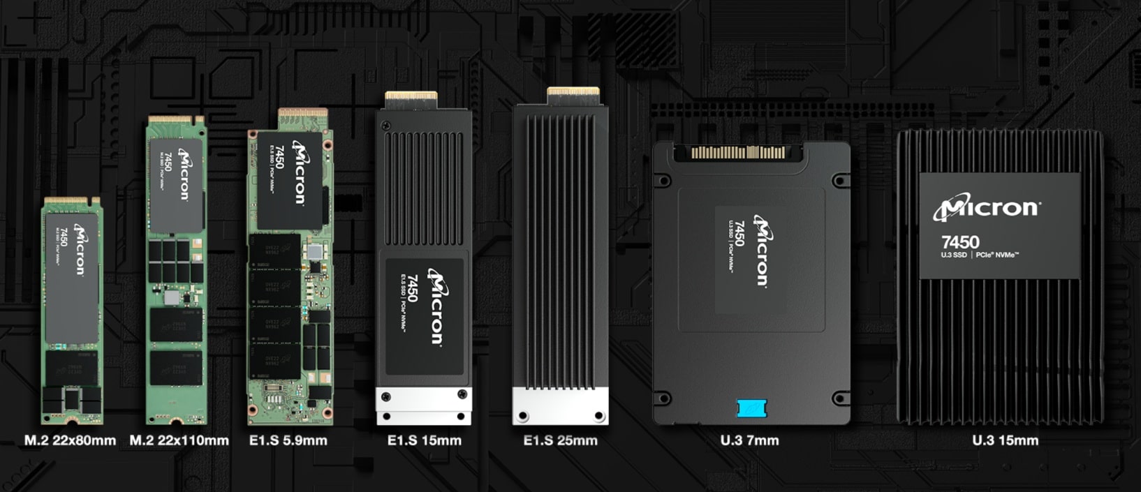 取寄 Micron 7450 PRO 7.68TB MTFDKBZ7T6TFR-1BC1ZABYY NVMe E1.S 1DWPD