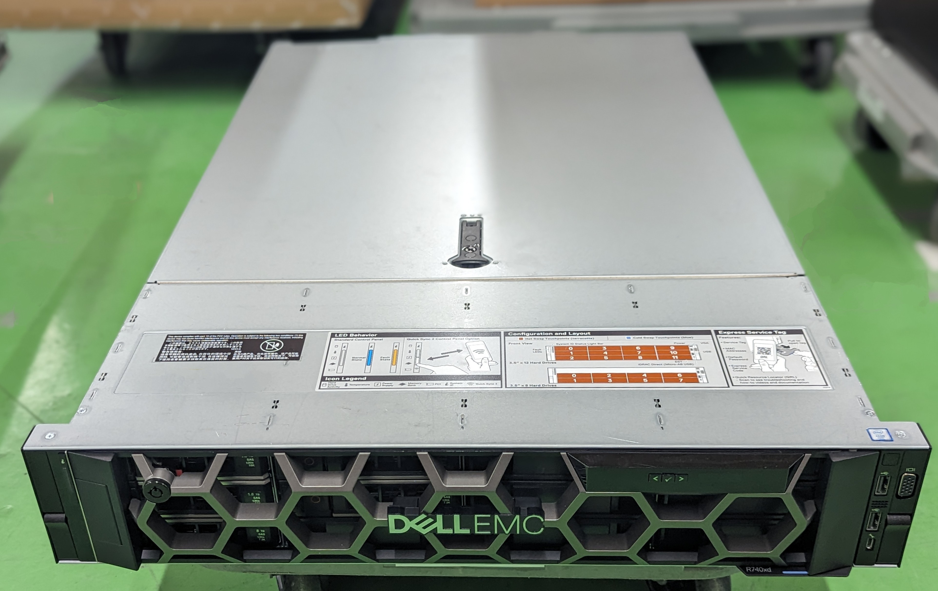 中古 PowerVault NX3240 G6146 32GB 16TBx8 ファイルサーバー
