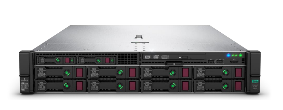 ！在庫限定特価！HPE P20182-291 DL380 Gen10 Xeon B3204 1.9GHz 6C 48GB 20TBx8 P816 500Wx2 I350-T4 NC GS