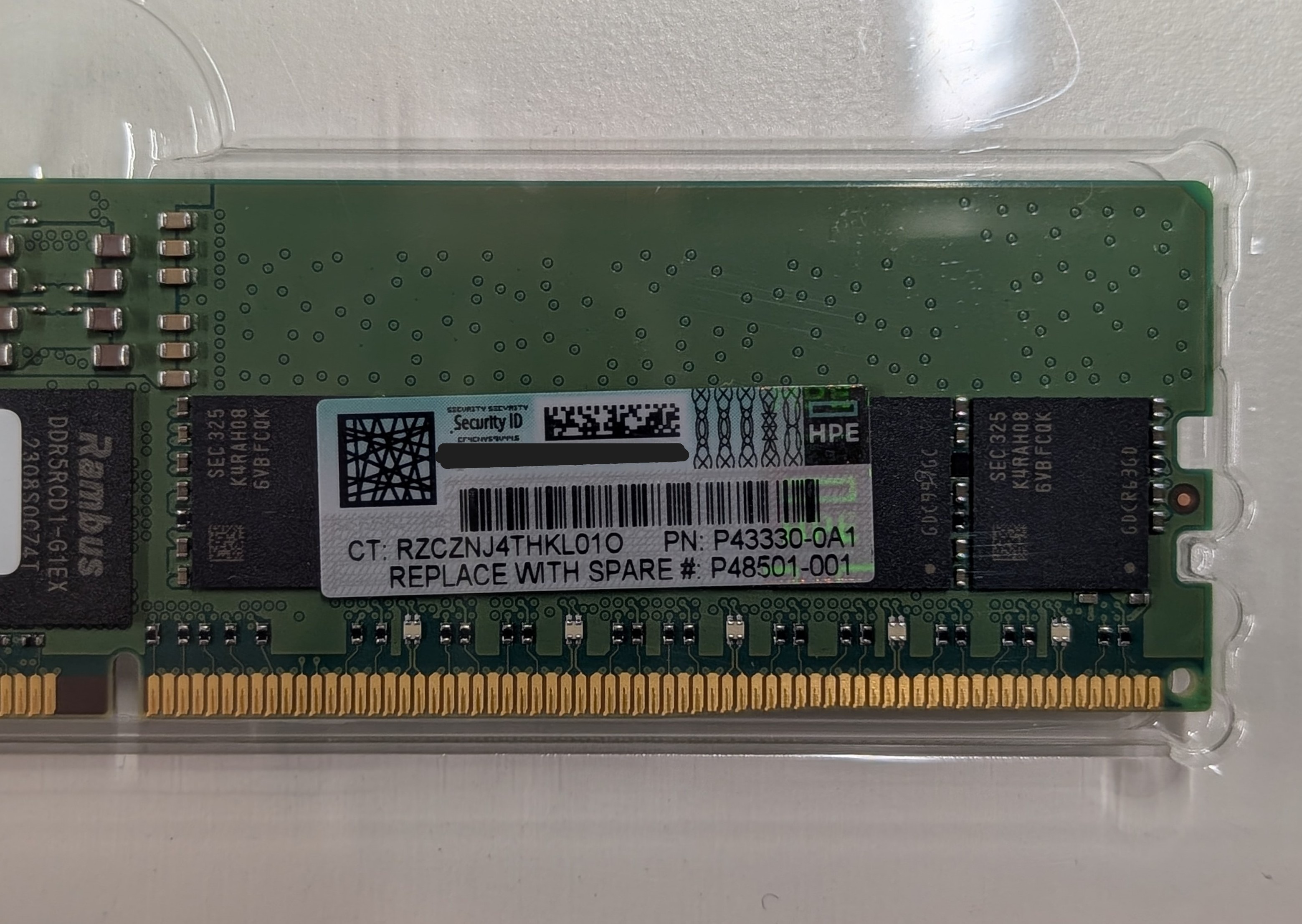 ■並行輸入 取寄■HPE P43328-B21 32GB 2Rx8 PC5-4800B-R Smart Memory Kit