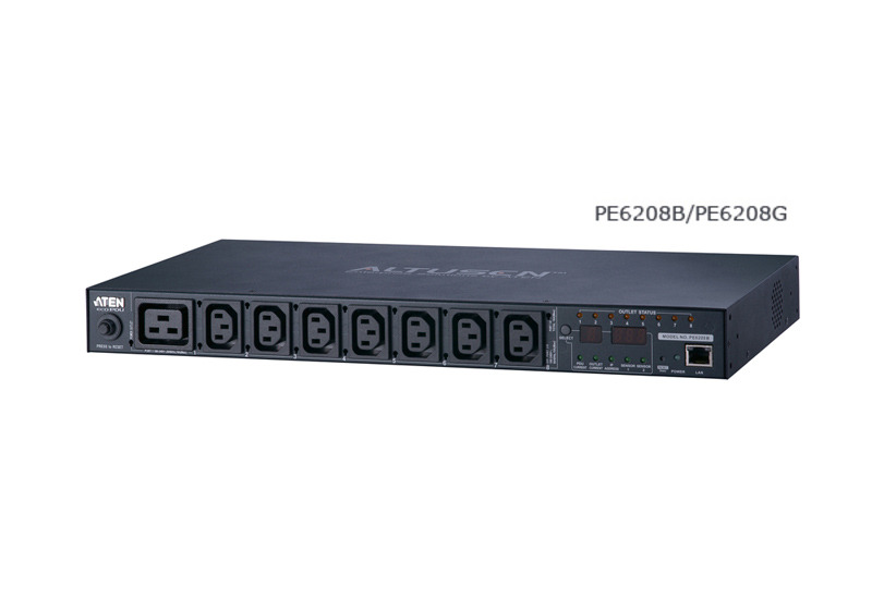 取寄 ATEN PE6208B エネルギー管理機能搭載 8ポート eco PDU