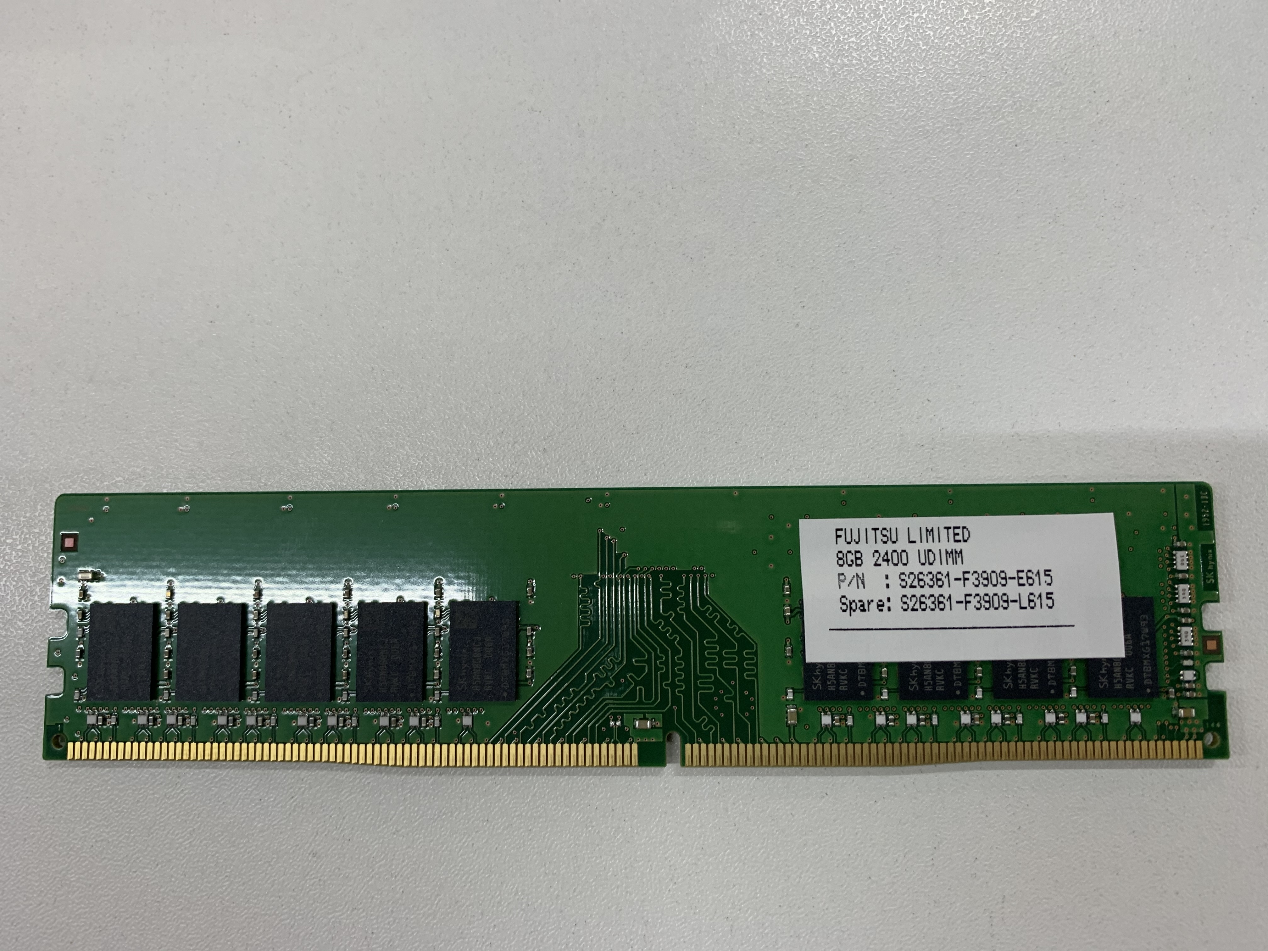 お買得!!【箱無し】 FUJITSU PY-ME08UE DDR4-2400 ECC 8GB（PYBME08UE）TX1310M3 純正メモリ