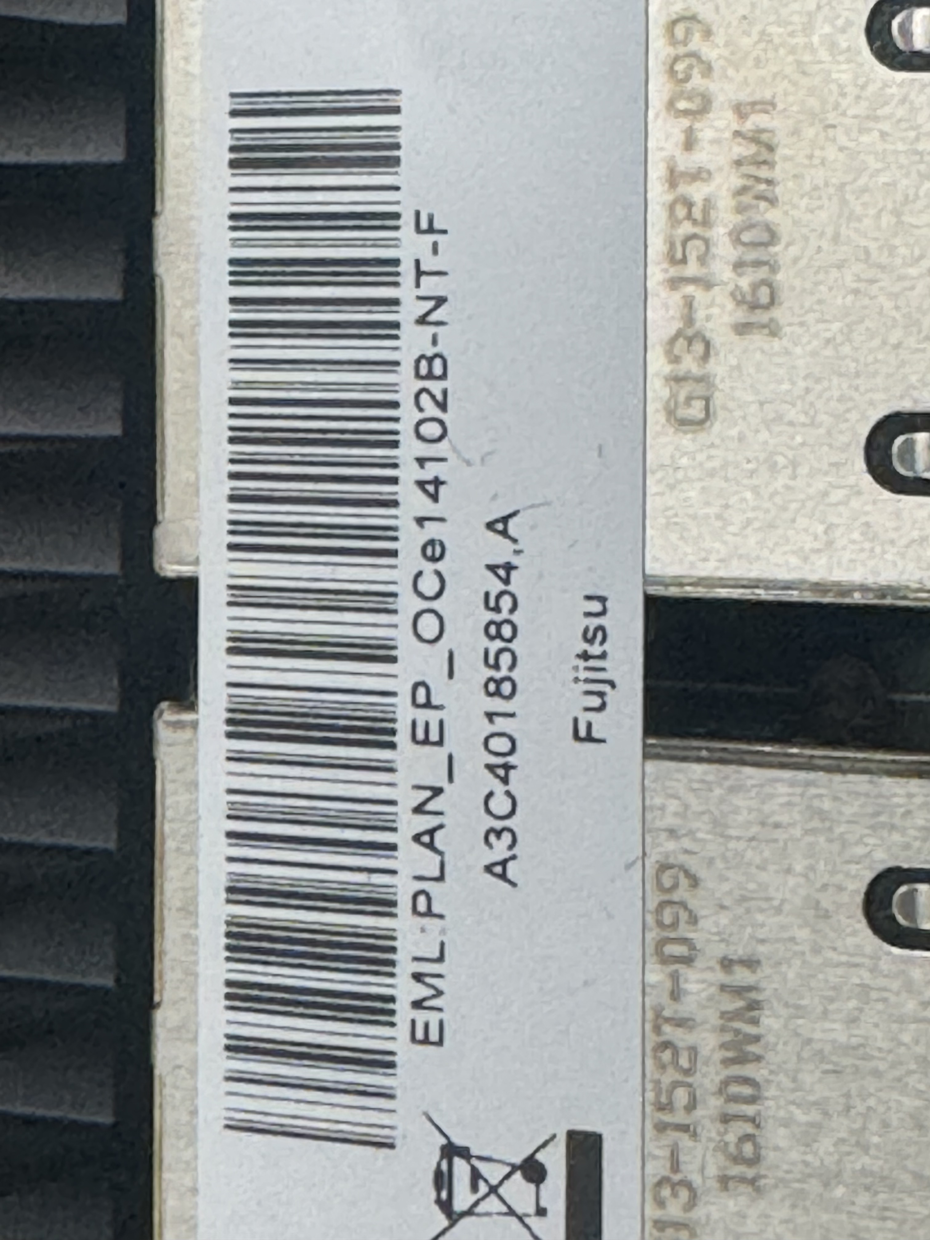 中古 富士通 PY-LA3A2 10Gb-T 2PORT OCe14102B-NT相当品 ロープロファイル