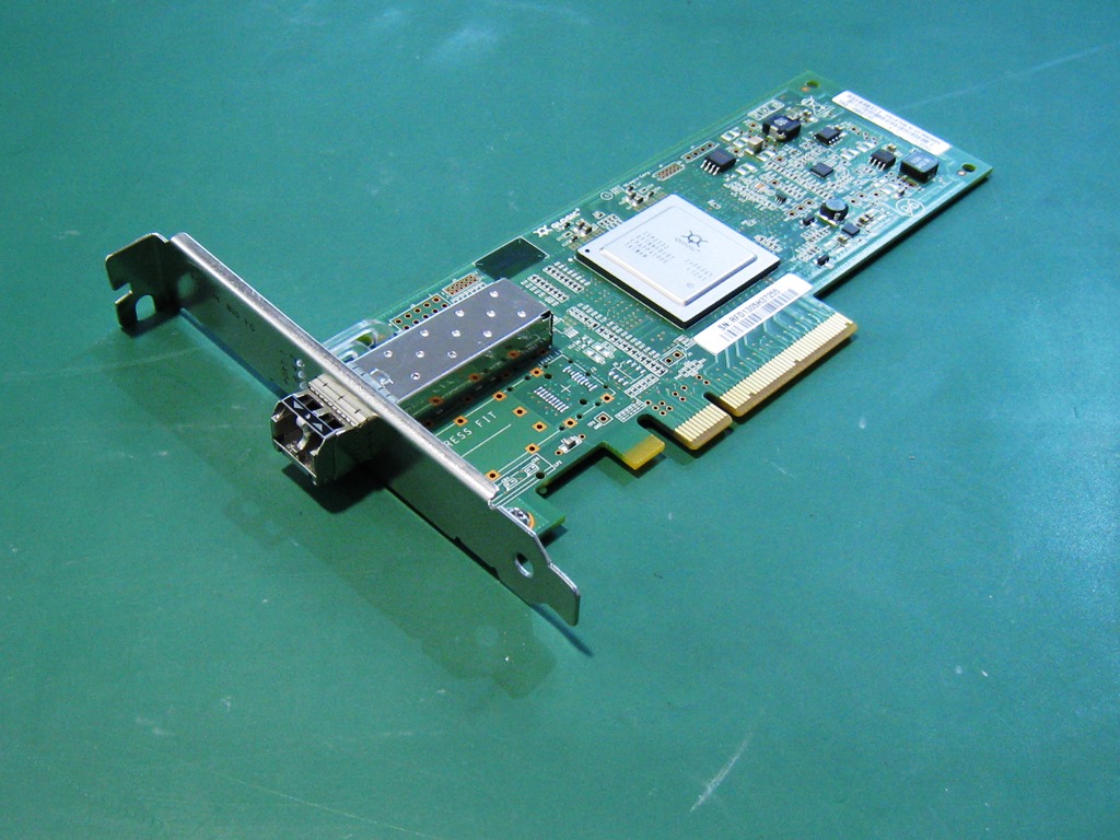 中古 QLOGIC QLE2560 PCI-e 8Gb FC 1CH サーバーOEM品 ノーマルブラケット型