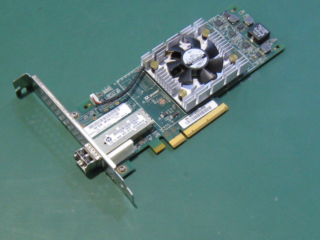 中古 QLOGIC QLE2660 PCI-e 16Gb FC 1CH サーバーOEM品 ノーマルブラケット型