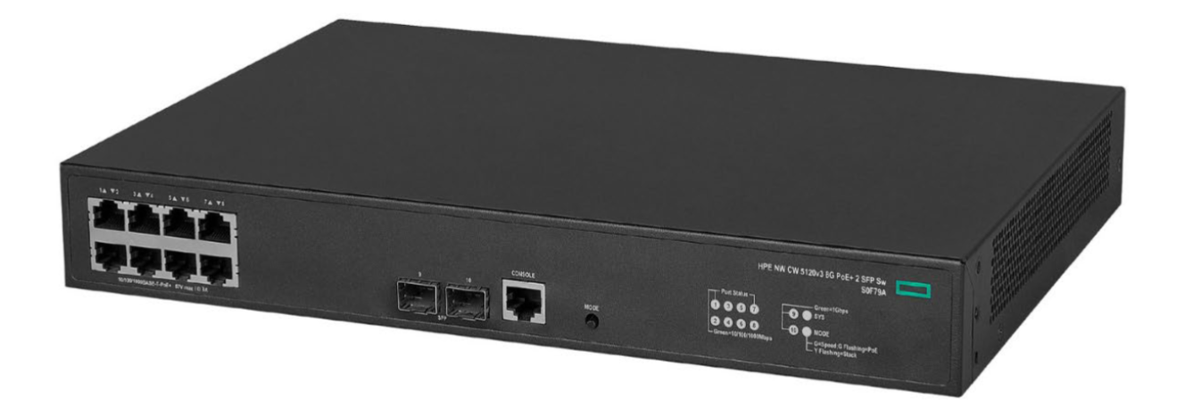 ！在庫限定特価！新品 S0F79A#ACF HPE FlexNetwork 5120v3 8G PoE+ 2 SFP Campus Switch JP en