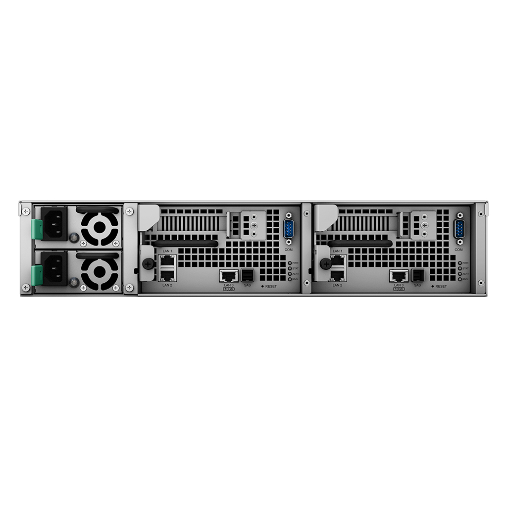 【純正HDD＆国内保守付】Synology(シノロジー) SA3200D デュアルコントローラ NL-SAS 8TBx12 5年間訪問修理 カスタムモデル