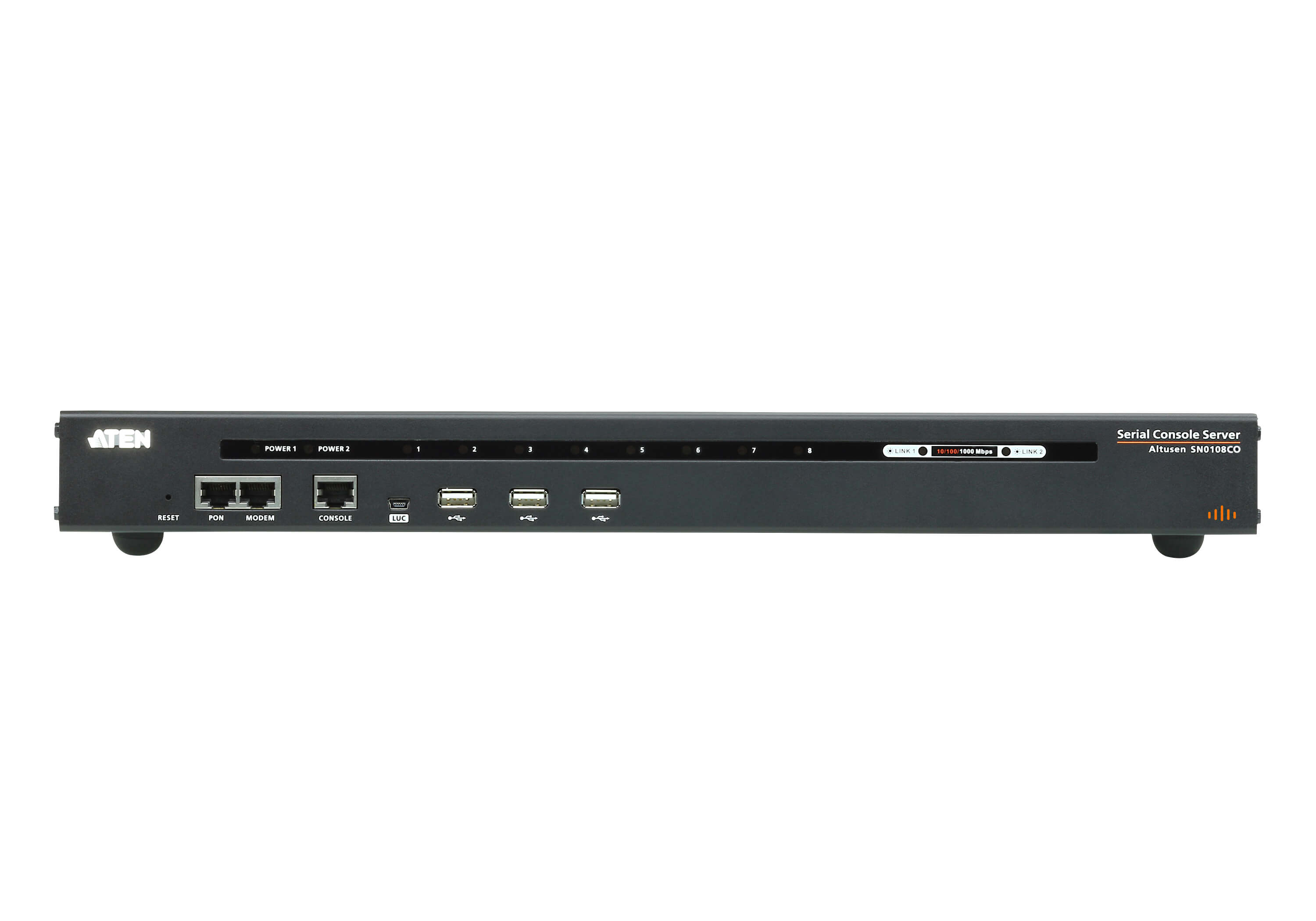 取寄 ATEN SN0108CO  8ポート シリアルコンソールサーバーー