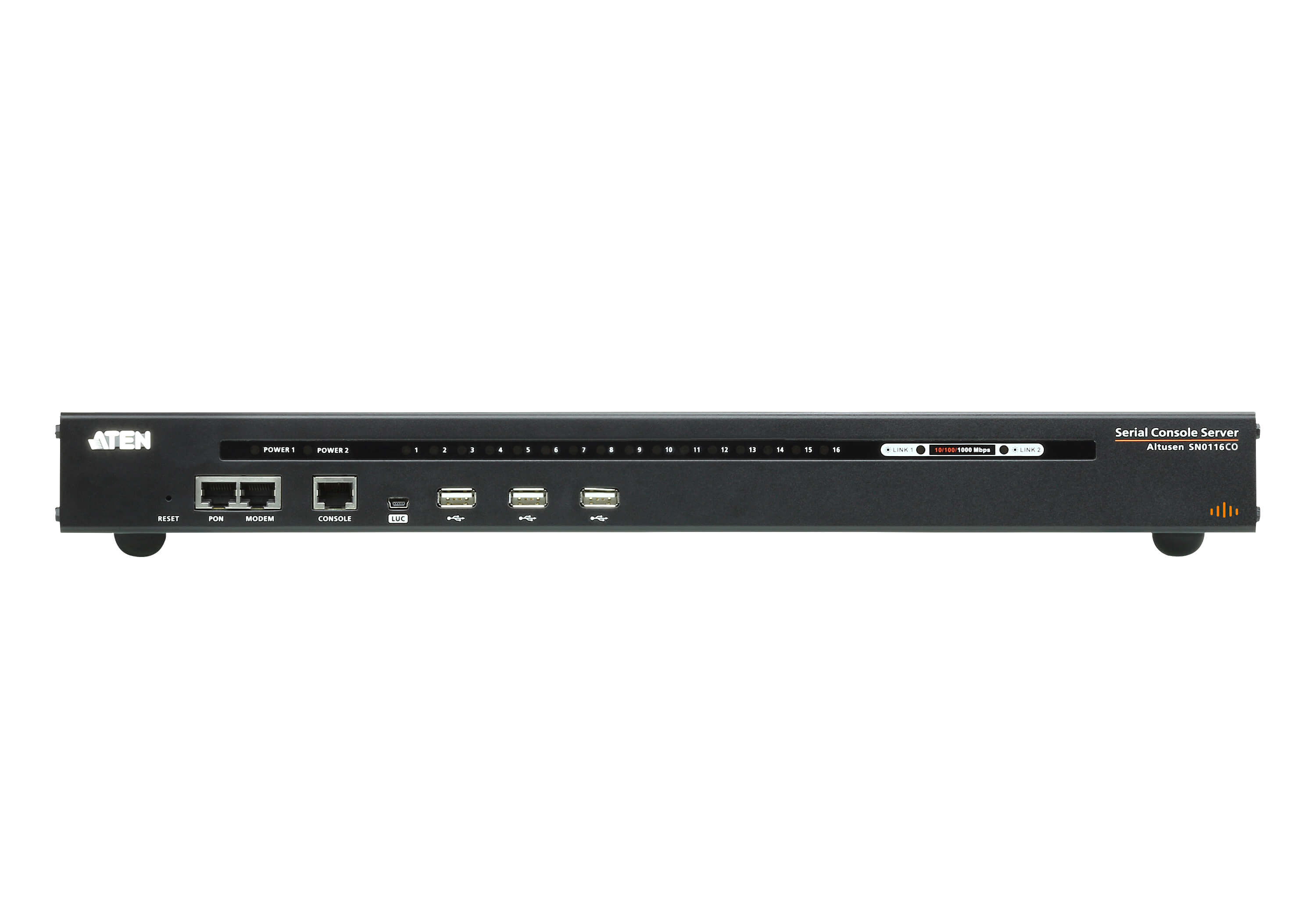 取寄 ATEN SN0116CO  16ポート シリアルコンソールサーバーー