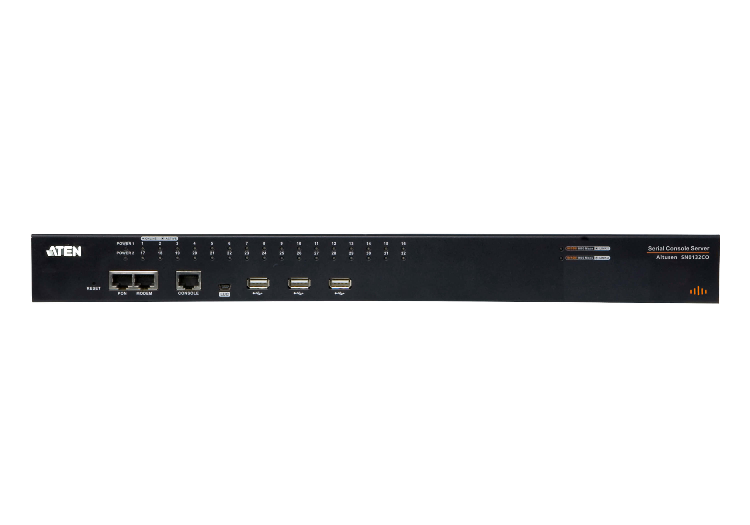 取寄 ATEN SN0132CO  32ポート シリアルコンソールサーバーー