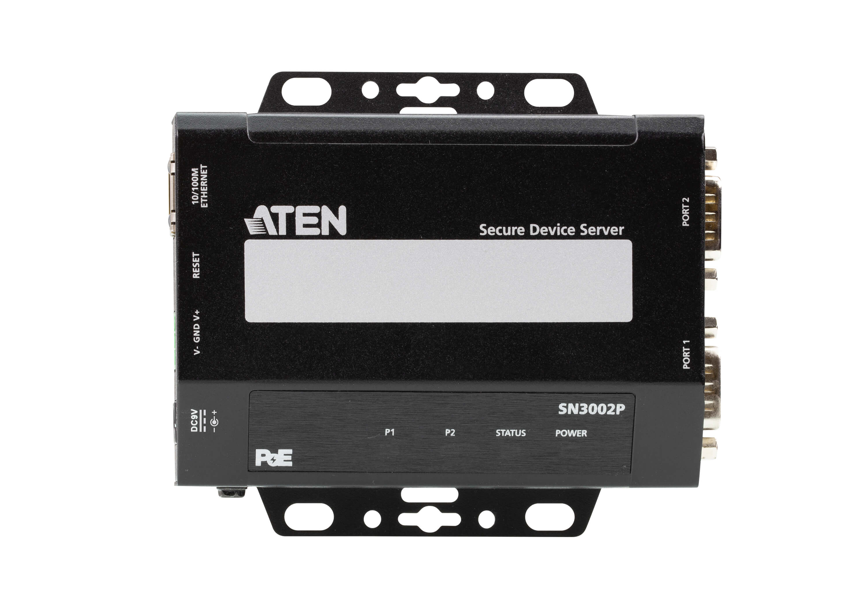 取寄 ATEN SN3002P 2ポート シリアルデバイスサーバー（PoE対応）
