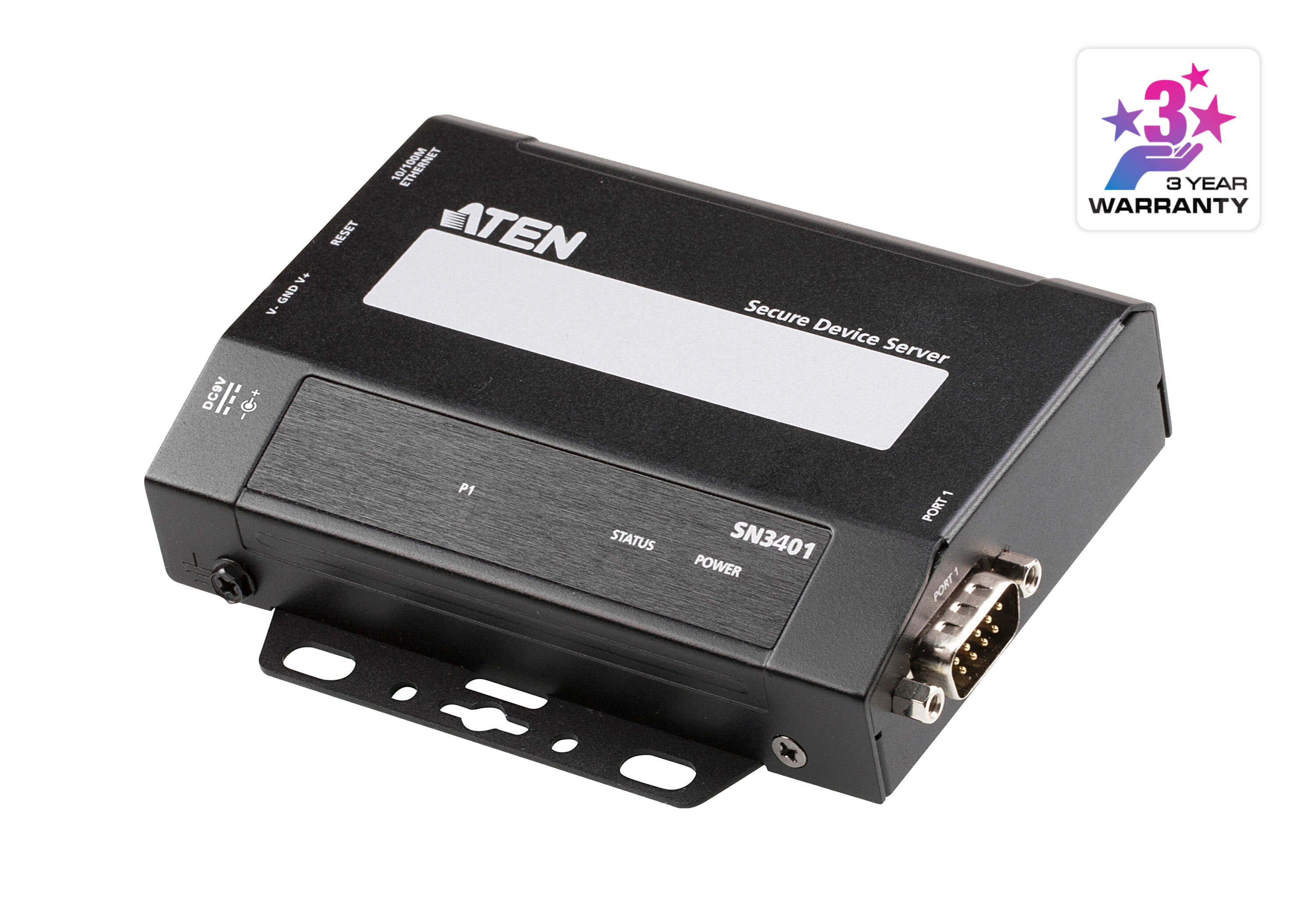 取寄 ATEN SN3401 1ポートRS-232C/422/485セキュアデバイスサーバー