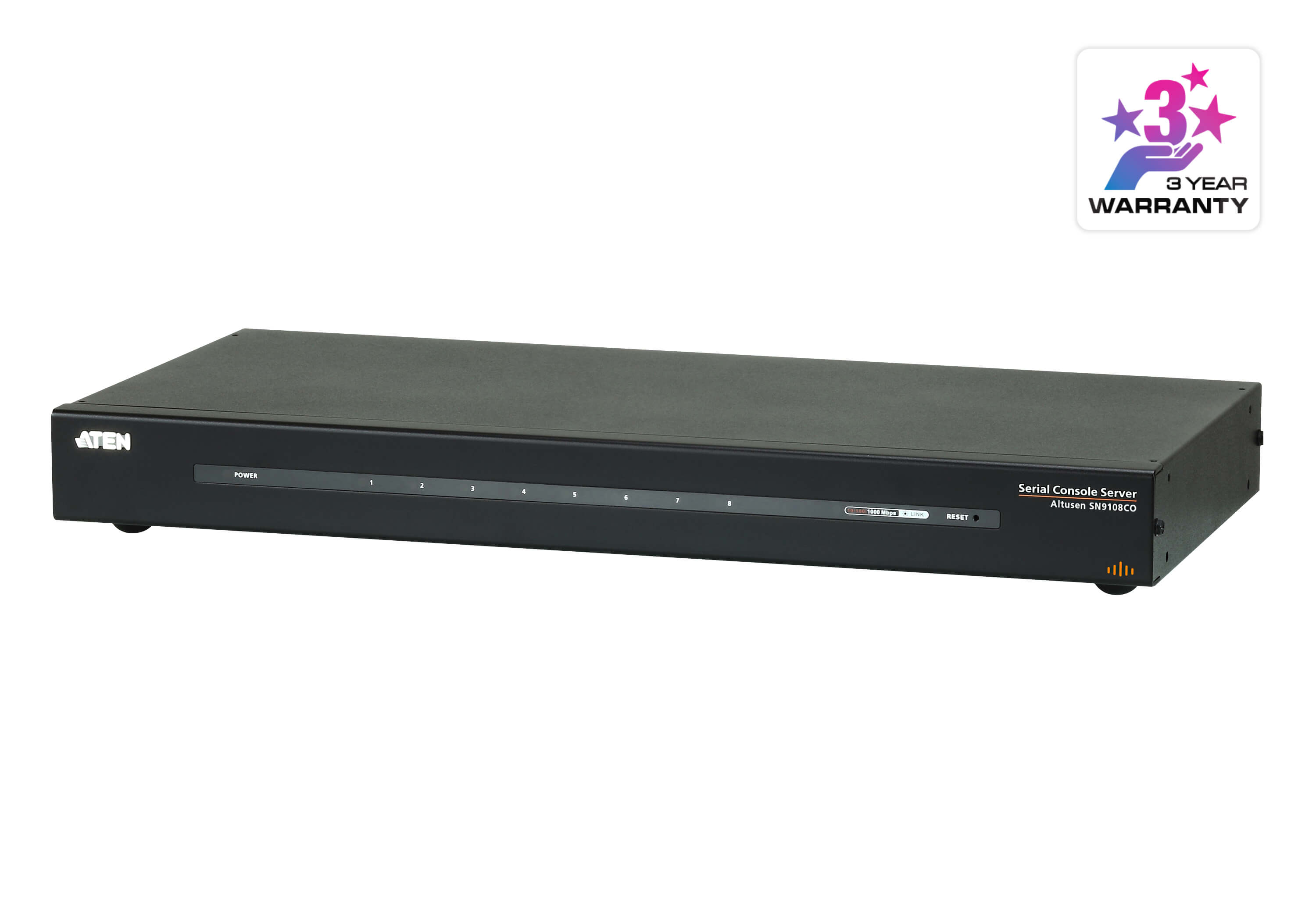 取寄 ATEN SN9108CO 8ポート シリアルコンソールサーバーー