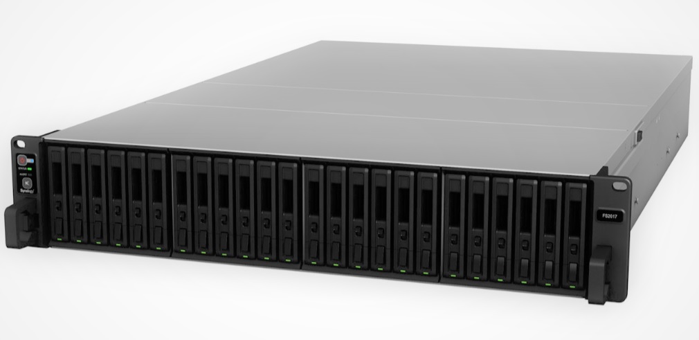【1台限定大特価!】Synology(シノロジー) FlashStation FS2017 (Pen D-15081/24ベイ/2U)