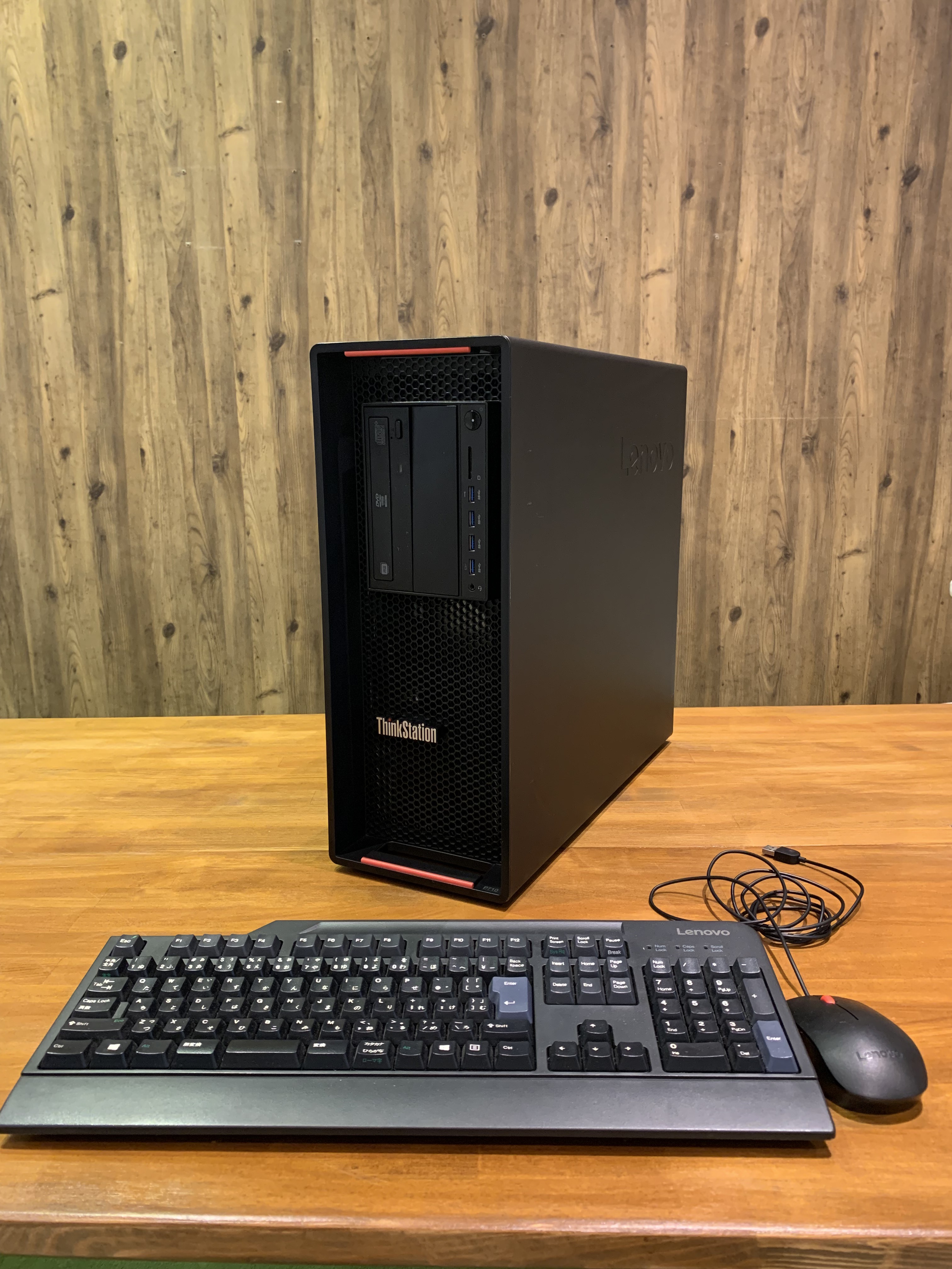 【otto認定中古】中古 レノボ ThinkStation P710 E5-2687WV3 2CPU 96GB ESXi7 インストール