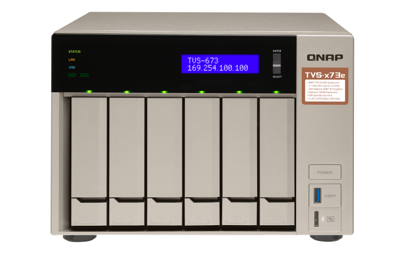 取寄 QNAP TVS-673E