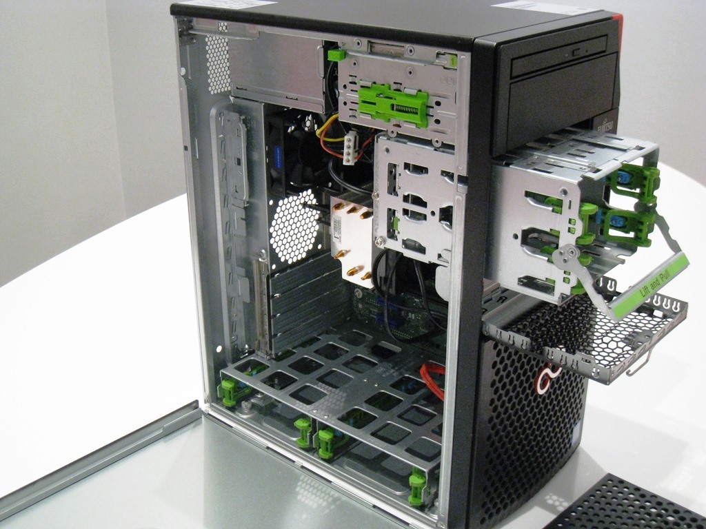 【生産終了】 Fujitsu PRIMERGY TX1310 M3 Pentium G4560 ベースモデル