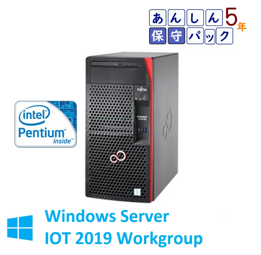 新品 Fujitsu PRIMERGY(プライマジー) TX1310 M3 Pentium G4560 WS