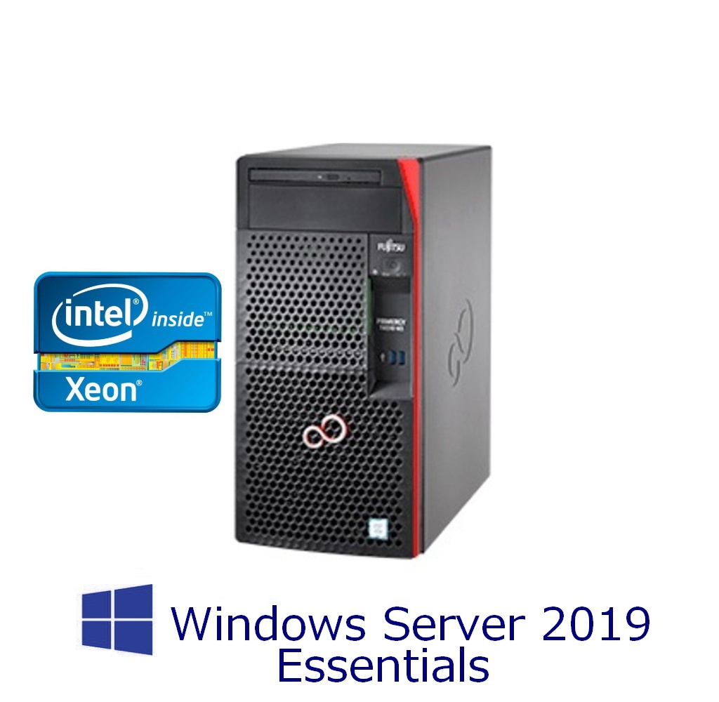 Fujitsu PRIMERGY TX1310 M3 Xeon E3-1225V6 2TBx2 WinSVR2019 Essential インストール済