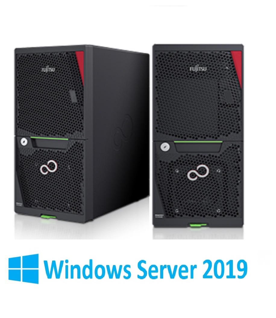 Fujitsu PRIMERGY(プライマジー) TX1310 M5 Xeon E-2324G 4TB×2 16GB WS2019Std インストール 5CAL付属