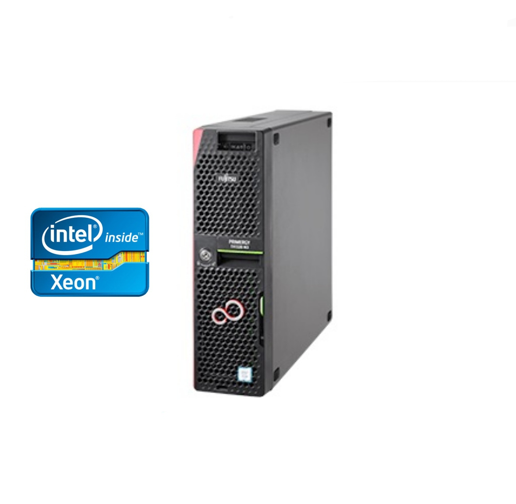 中古 Fujitsu PRIMERGY(プライマジー) TX1320 M4 E-2224 HDD2.5x4 2TBx4 RAID1