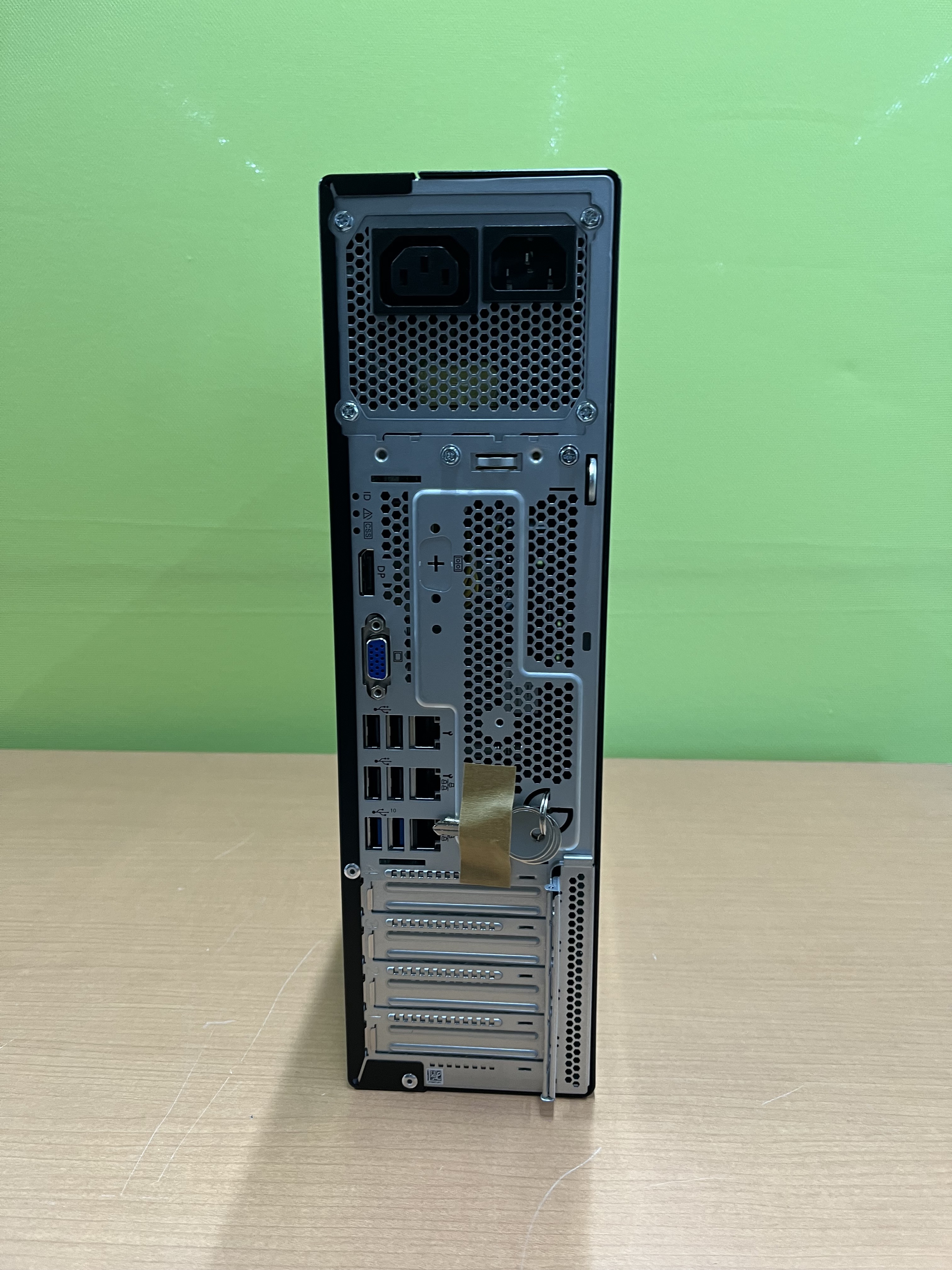 中古 Fujitsu PRIMERGY(プライマジー) TX1320 M5 Pentium G6405 4.1GHz 2C/4T 8GB 2TBx2