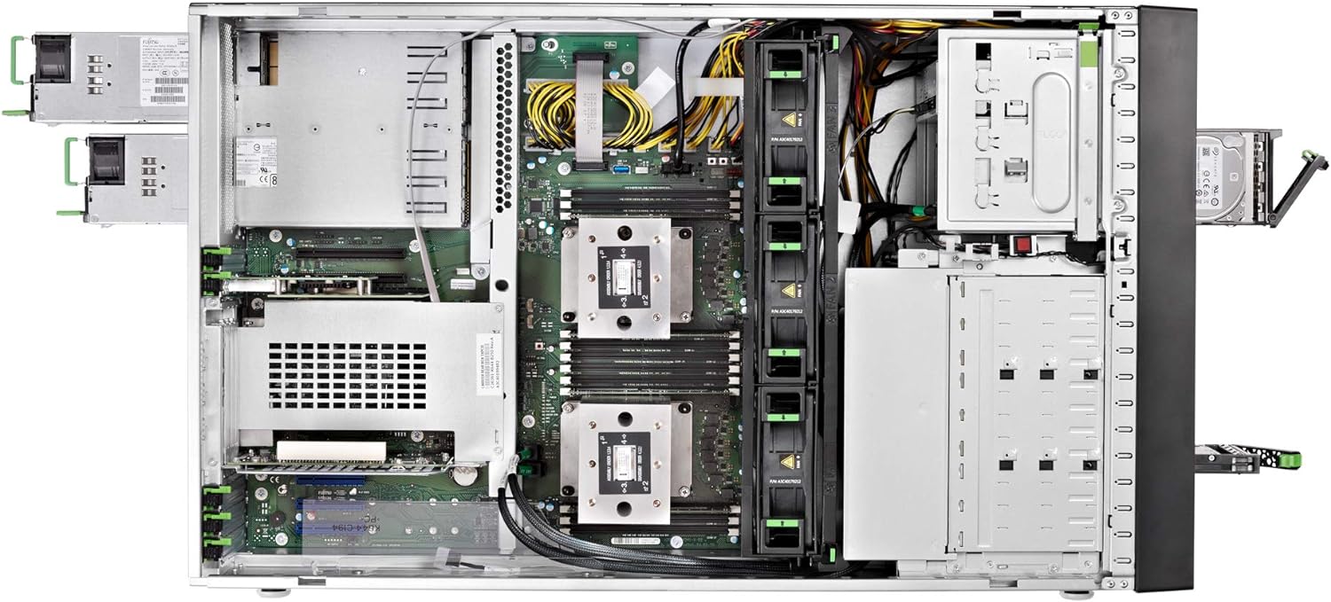 新品 FUJITSU PRIMERGY(プライマジー) TX2550 M5 3.5x8 4208 2CPU 600GBx8 中古パーツ搭載 ottoテイストモデル2