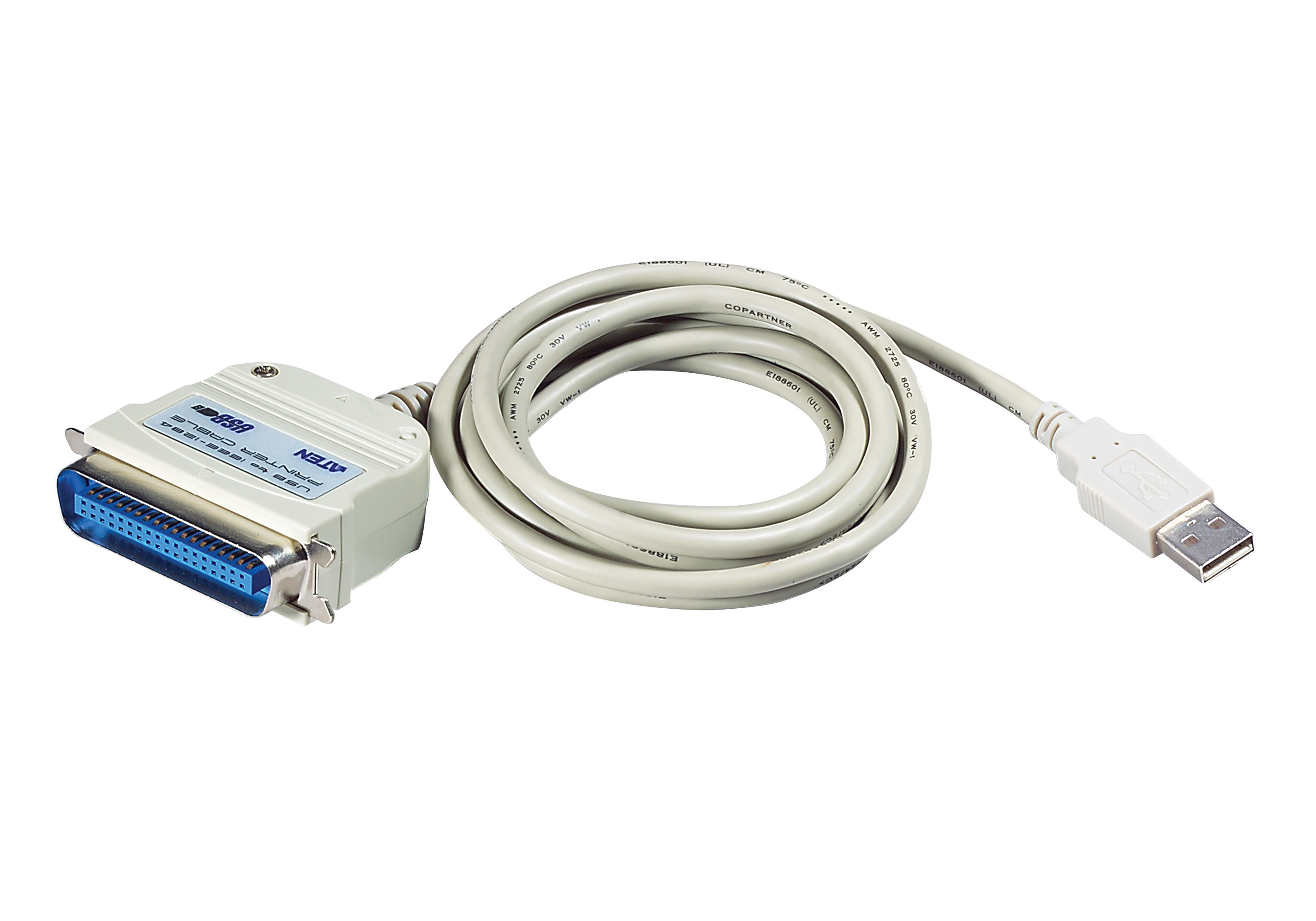 取寄 ATEN UC1284B USB→IEEE128プリンターコンバーター