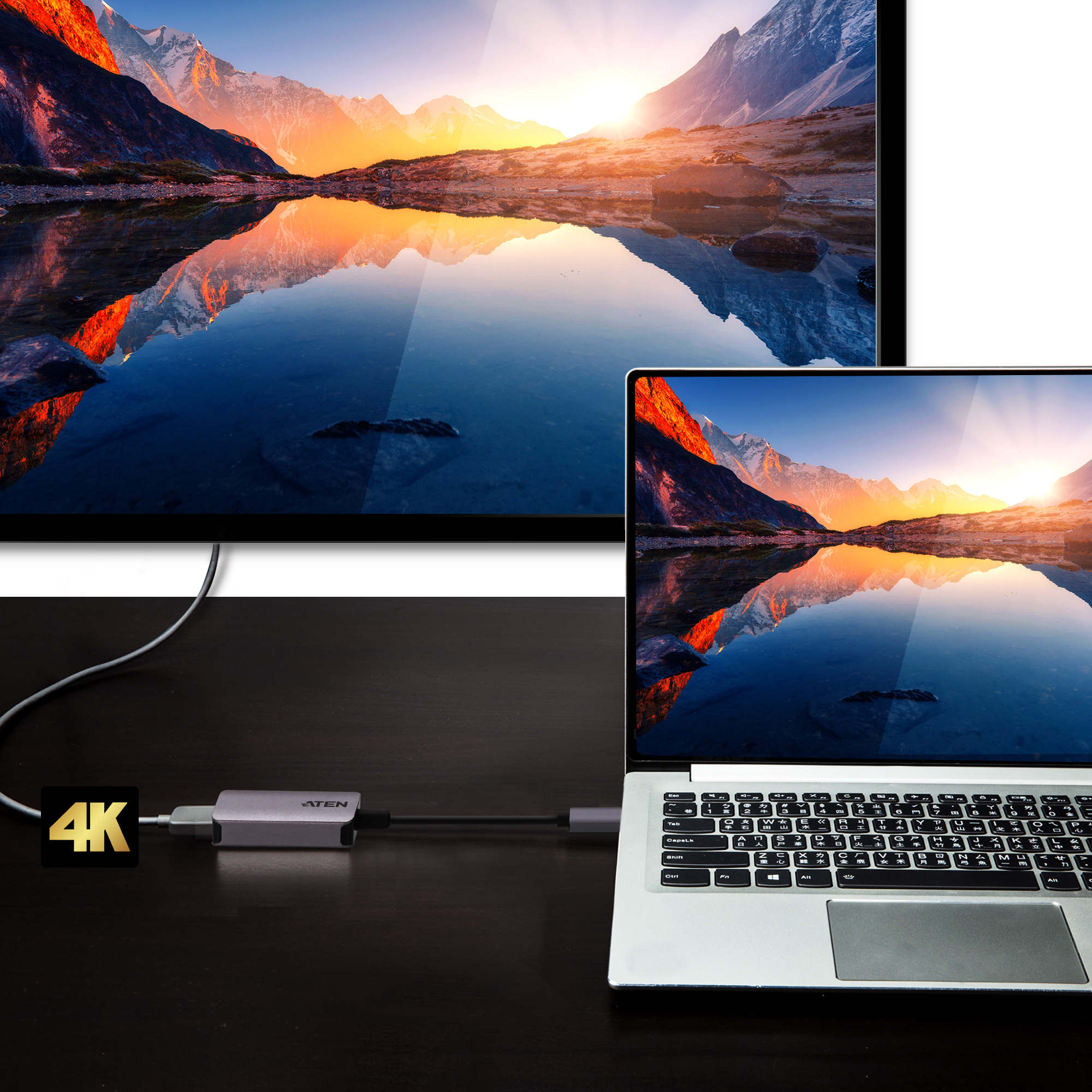 取寄 ATEN UC3008A1 USB-C→4K HDMIコンバーター