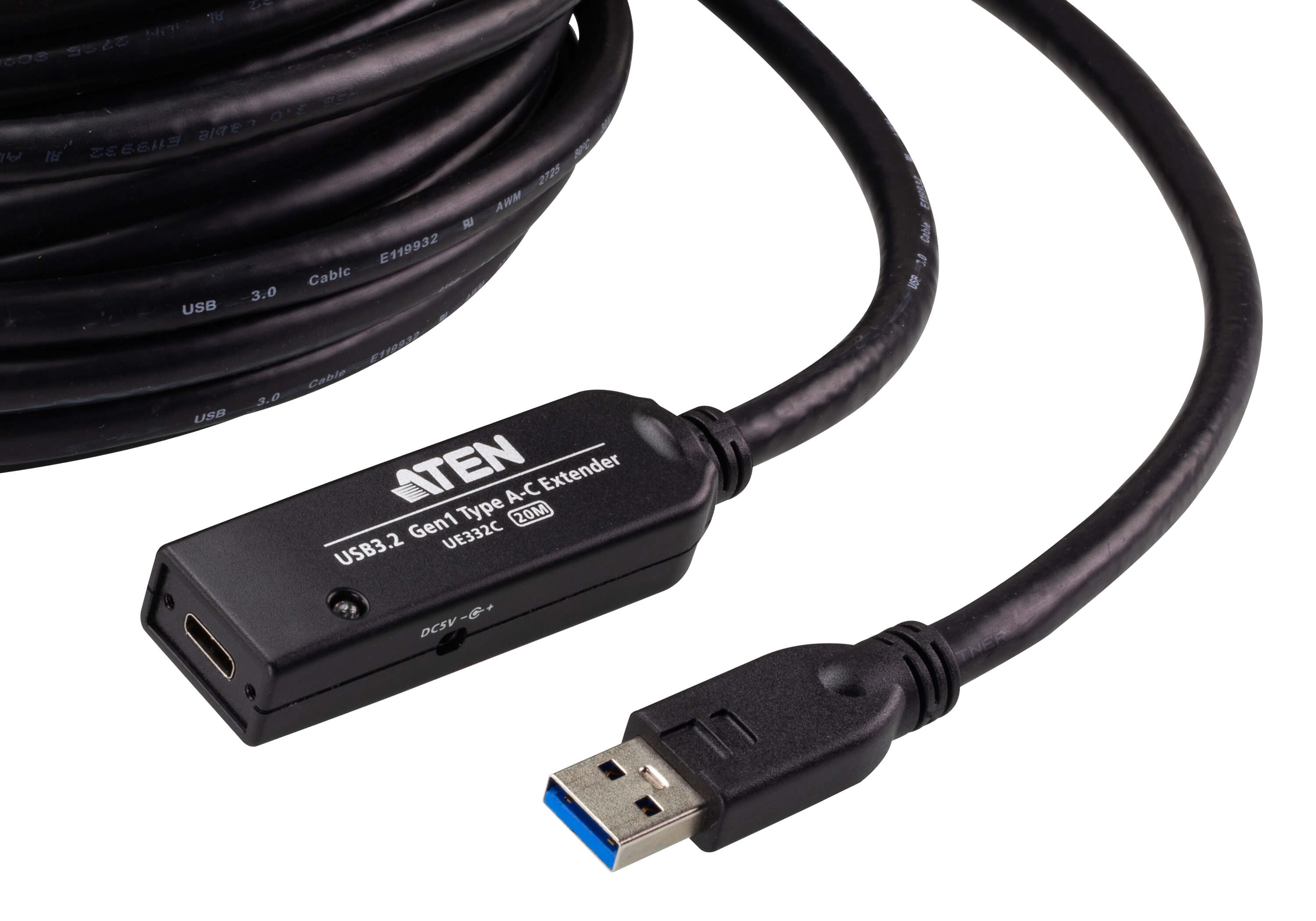 取寄 ATEN UE332C 20M USB 3.2 Gen 1 エクステンダーケーブル