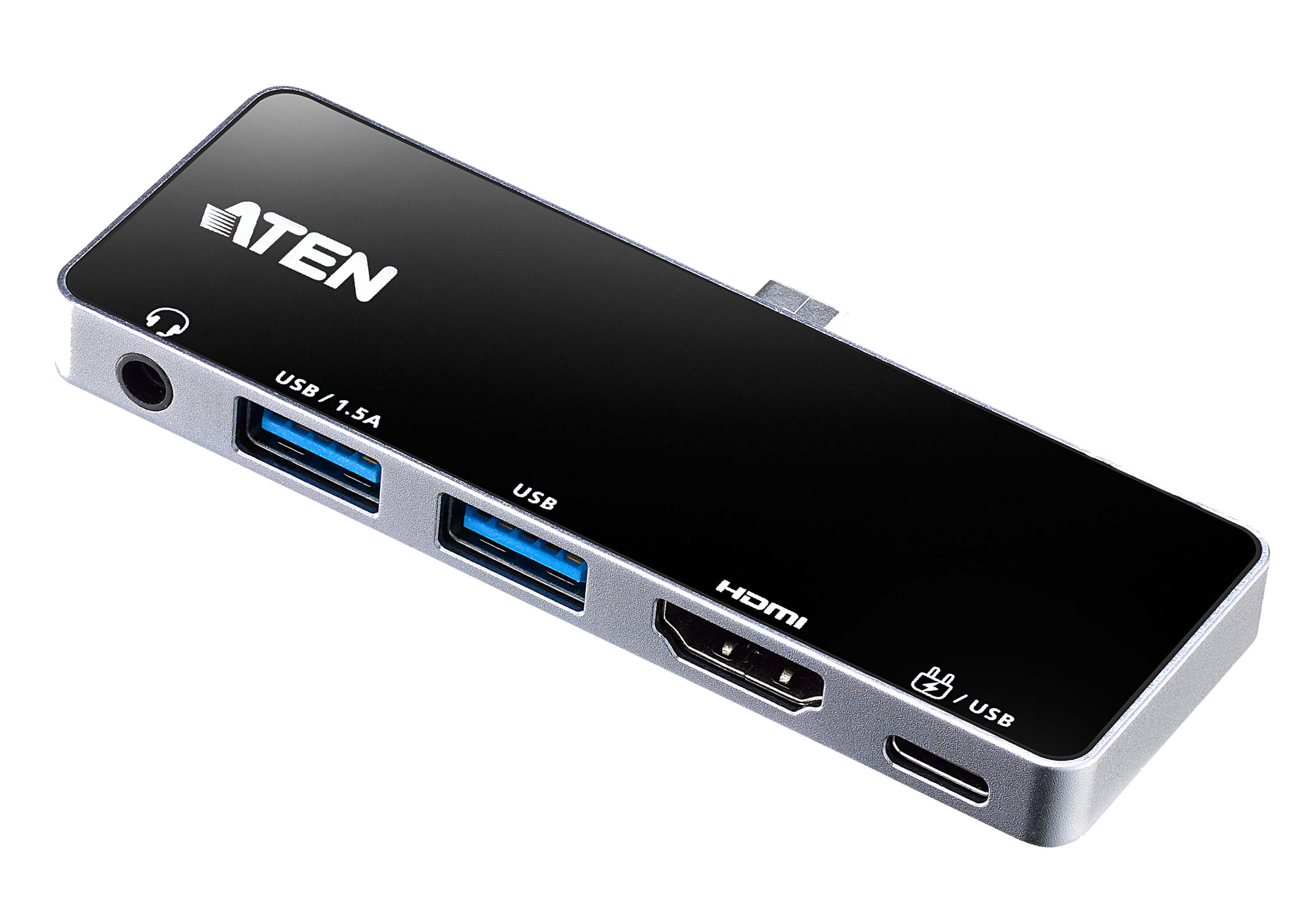 取寄 ATEN UH3238 USB-C モバイルドッキングステーション（4K、電源パススルー対応）