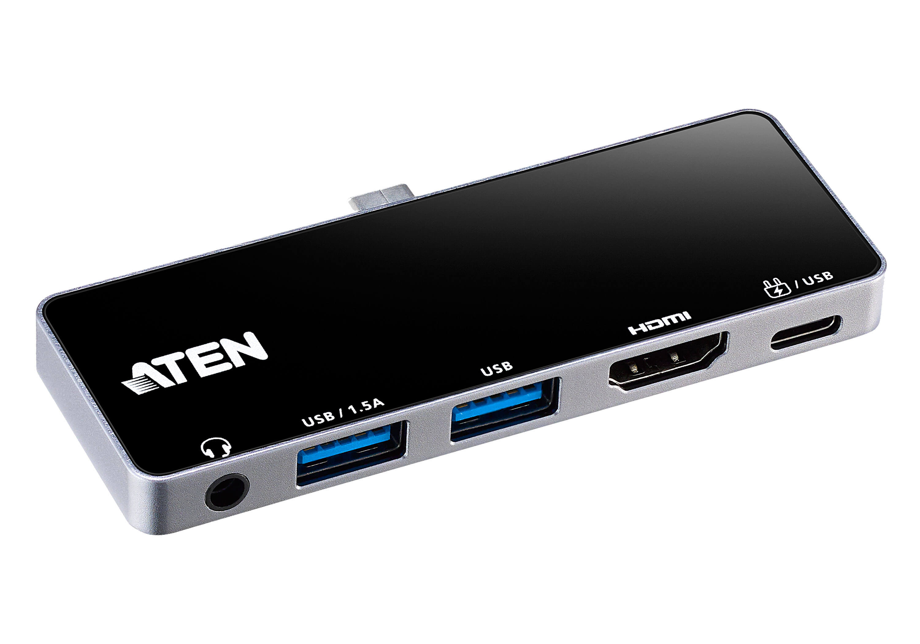 取寄 ATEN UH3238 USB-C モバイルドッキングステーション（4K、電源パススルー対応）